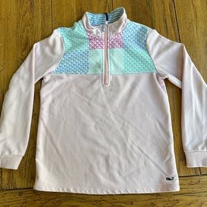 Vineyard Vines girls small pink sheep shirt